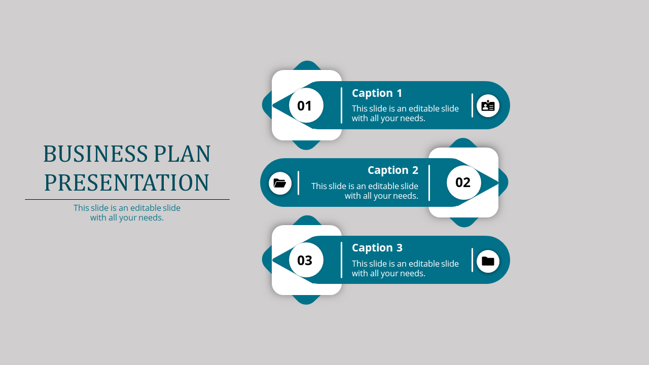 Use Business Plan Presentation Template Slide Design